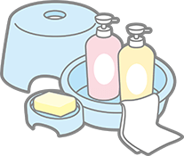 入浴介助のイラスト